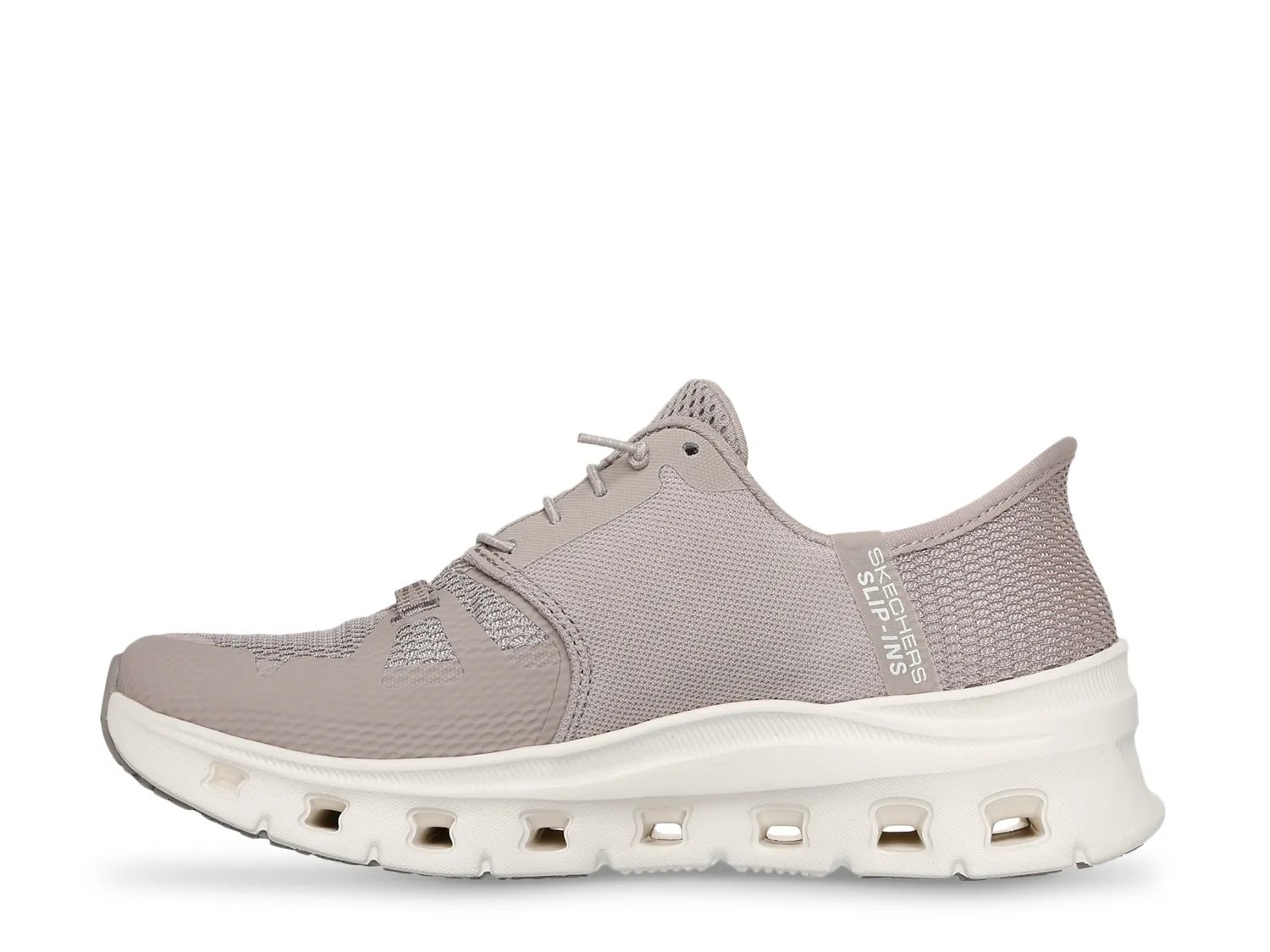 Кроссовки Skechers Hands Free Slip-ins Work Glide-Step Pro Edura Work Sneaker - Women's, серо-коричневый — фото 2