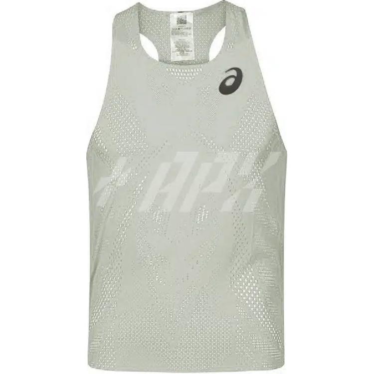 

ASICS Мужская майка для бега светло-желтый