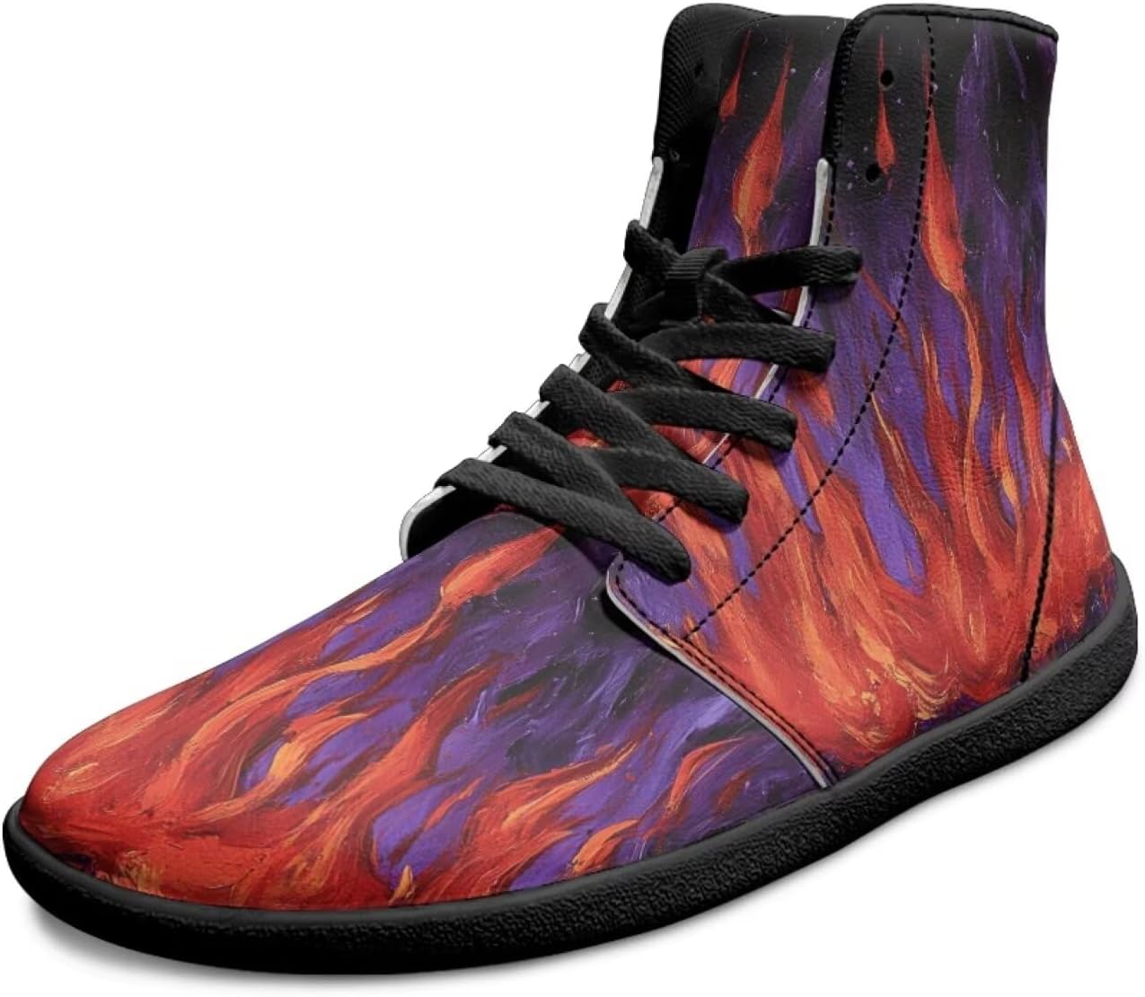 

Кроссовки высокие Binienty (унисекс), красный/фиолетовый