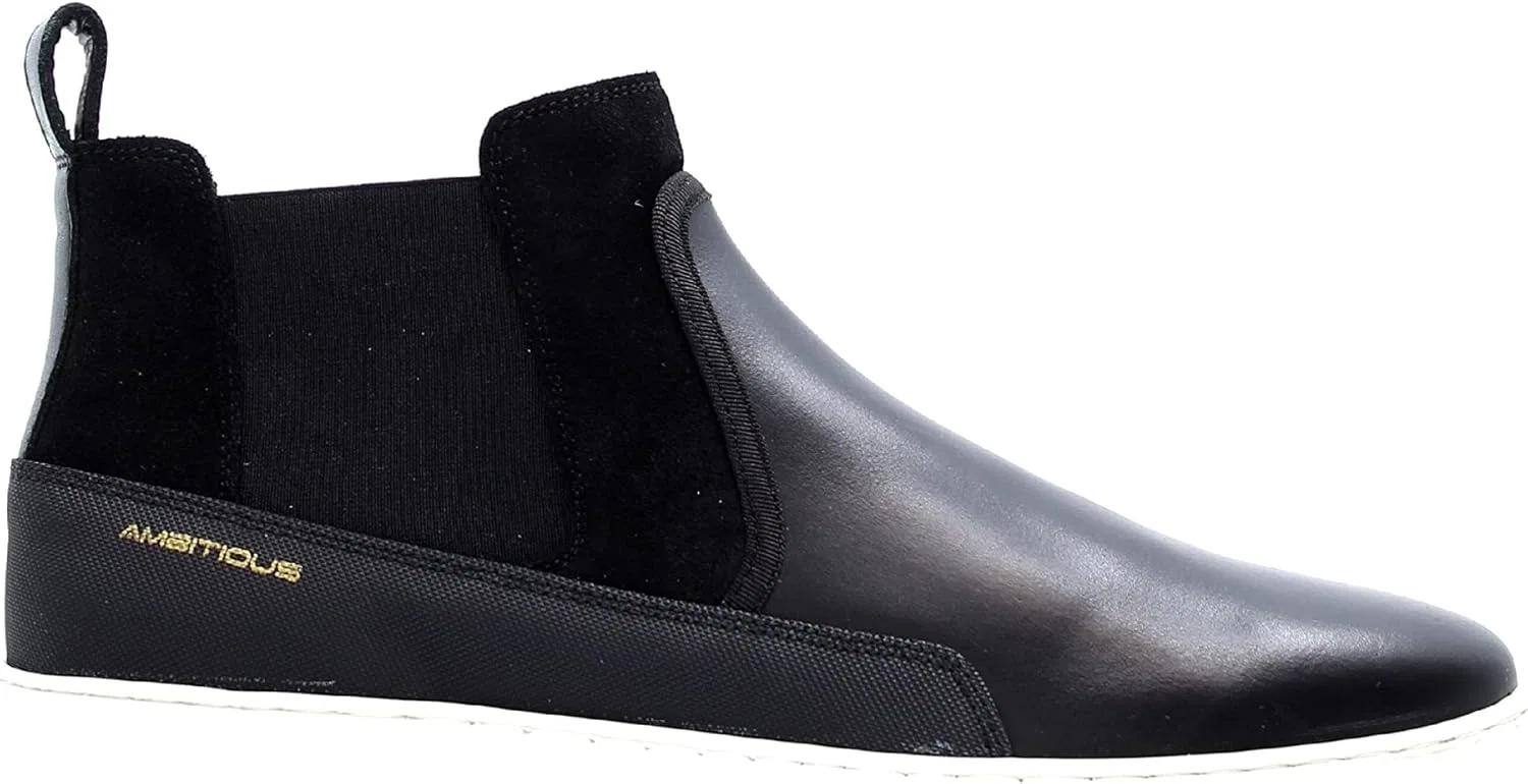 Слипоны Ambitious Scarpa Uomo 11799 в цвете Pelle Scamosciata Black U23AM08