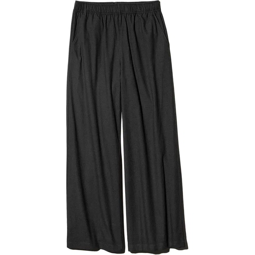 Повседневные брюки умеренно прямого кроя UNIQLO черные