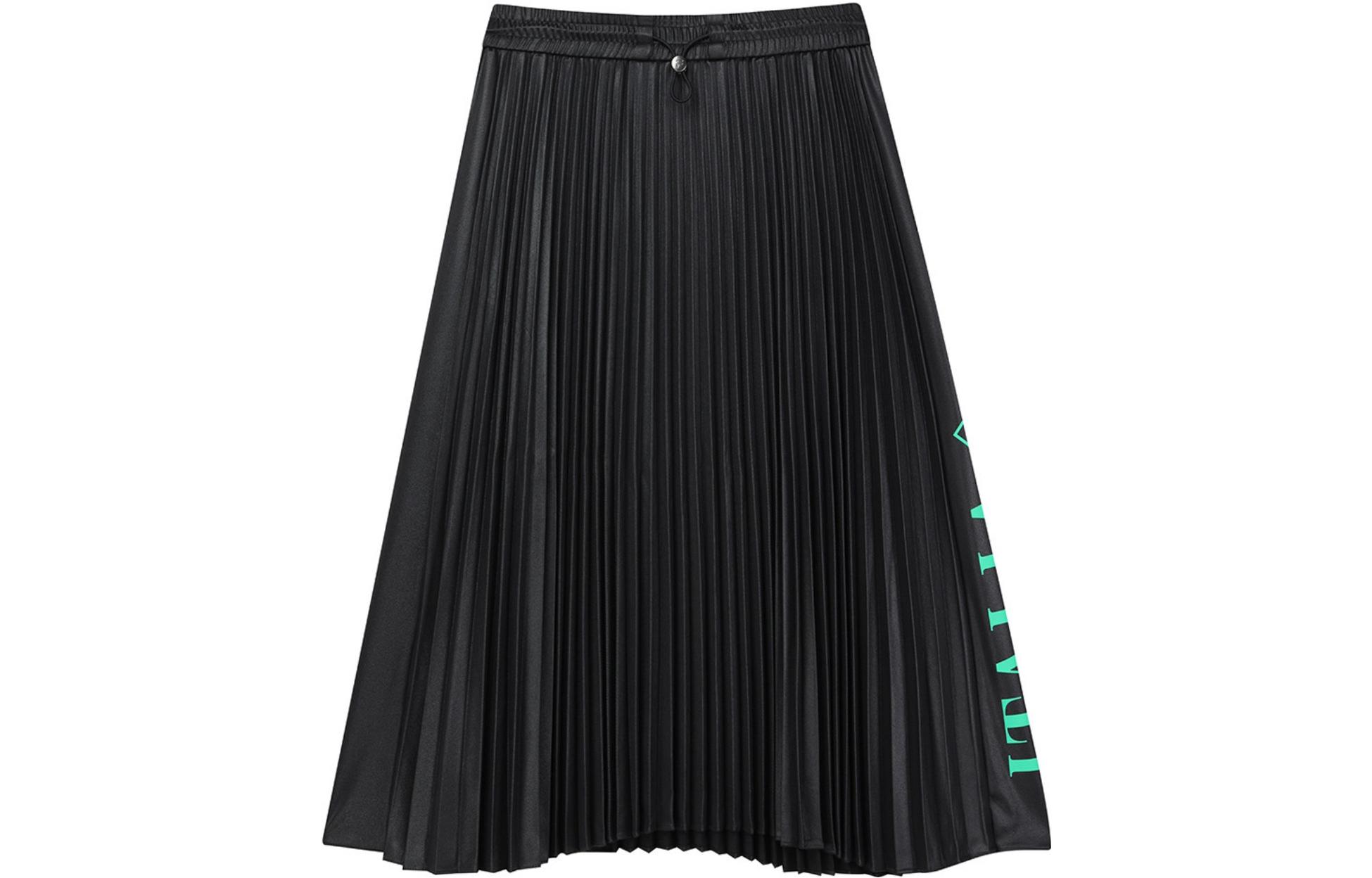 

Футболка вязаная длинная юбка женская Jet Black FILA