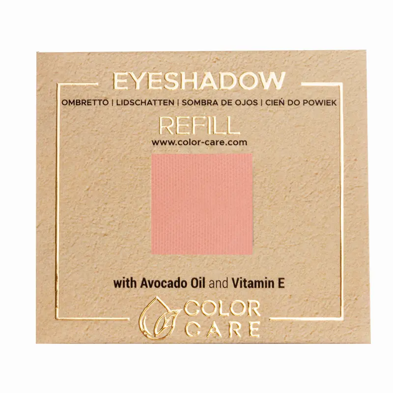 

Матовые веганские тени для век – 114 телесно-розовые Color Care Matte - Brown, 2 гр