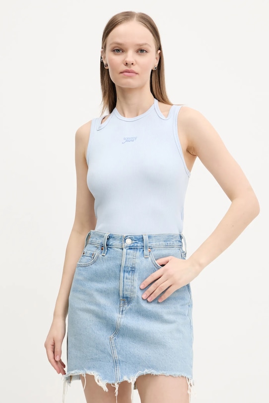 

Топ Tommy Jeans, синий