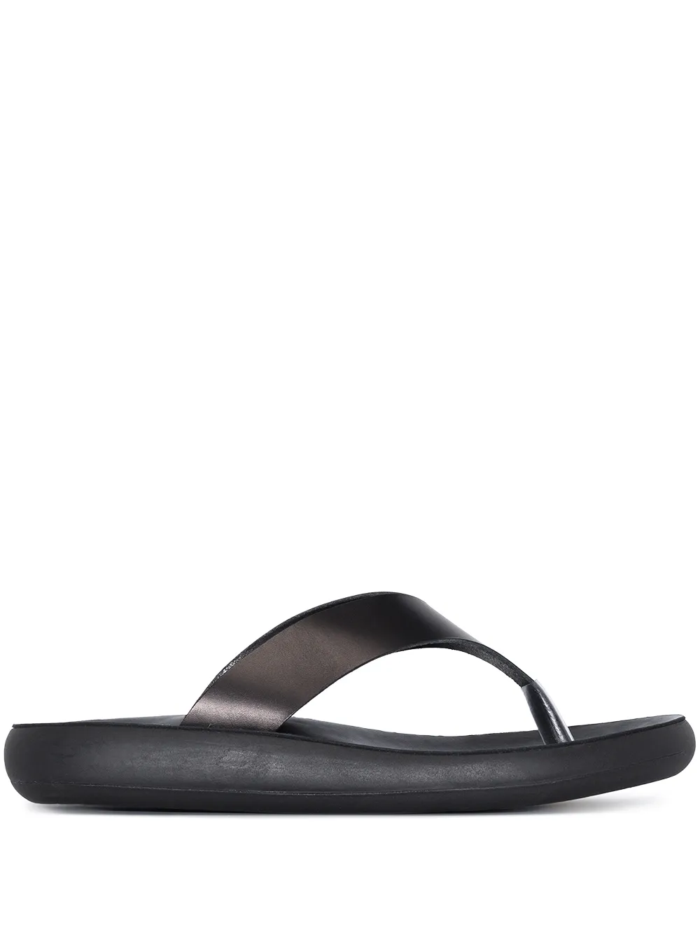 Шлепанцы с Т-образным ремешком Ancient Greek Sandals, черный