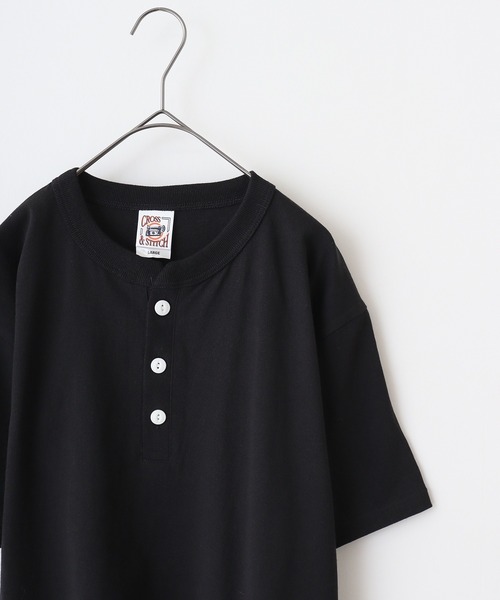 

Футболка с коротким рукавом, с вышивкой крестиком, плотность 175 г CROSS & STITCH, черный