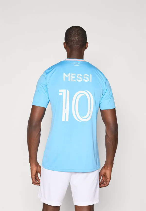 Третья футболка «интер майами cf» 2025 года, клубная форма месси. Adidas Originals, Semi Blue Burst — фото 3