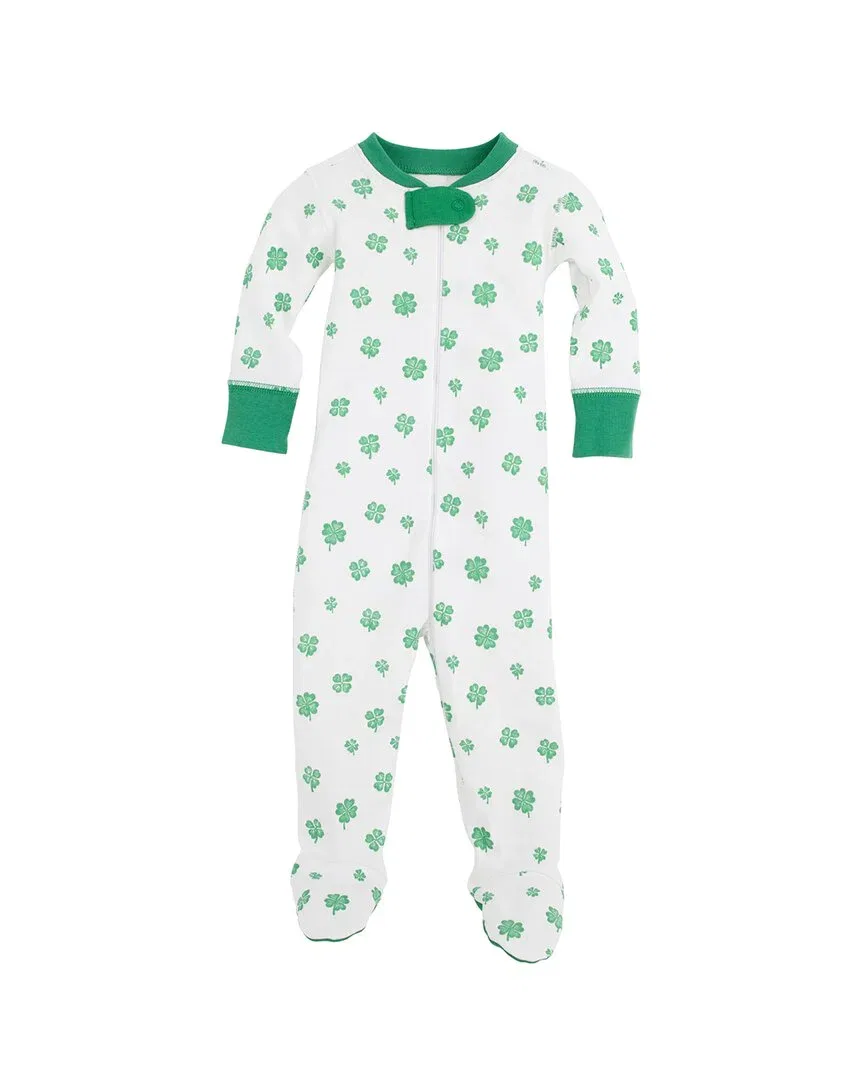 The Beaufort Bonnet Company Knox's Night Night Footie, зеленый
