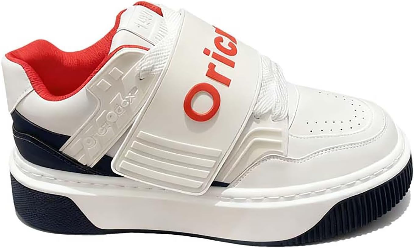 

Мужские скейт-туфли TERBOFIN, слипоны для прогулок и занятий спортом, белый/красный