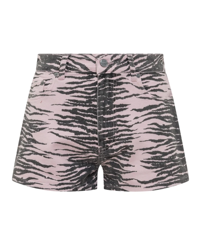 

Короткие шорты Ganni, розовый