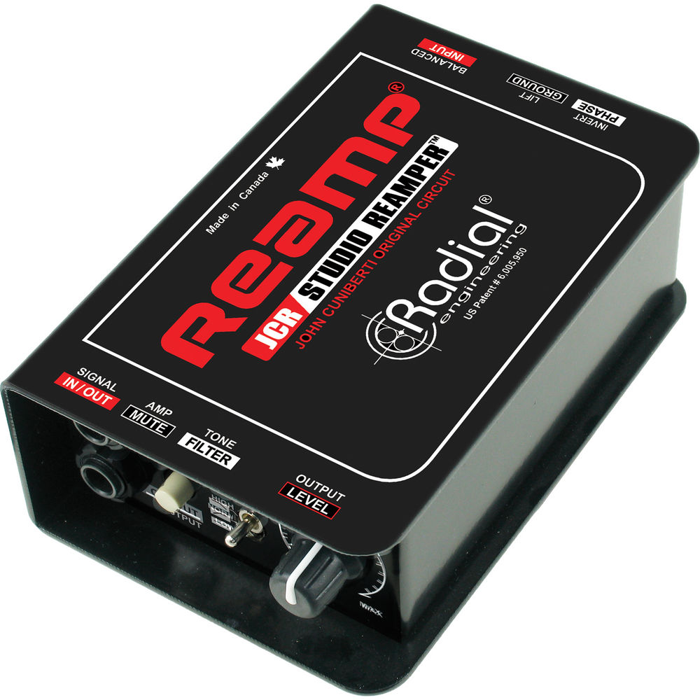 

Директ-бокс Radial Engineering Reamp JCR Studio Reamper R800 1030