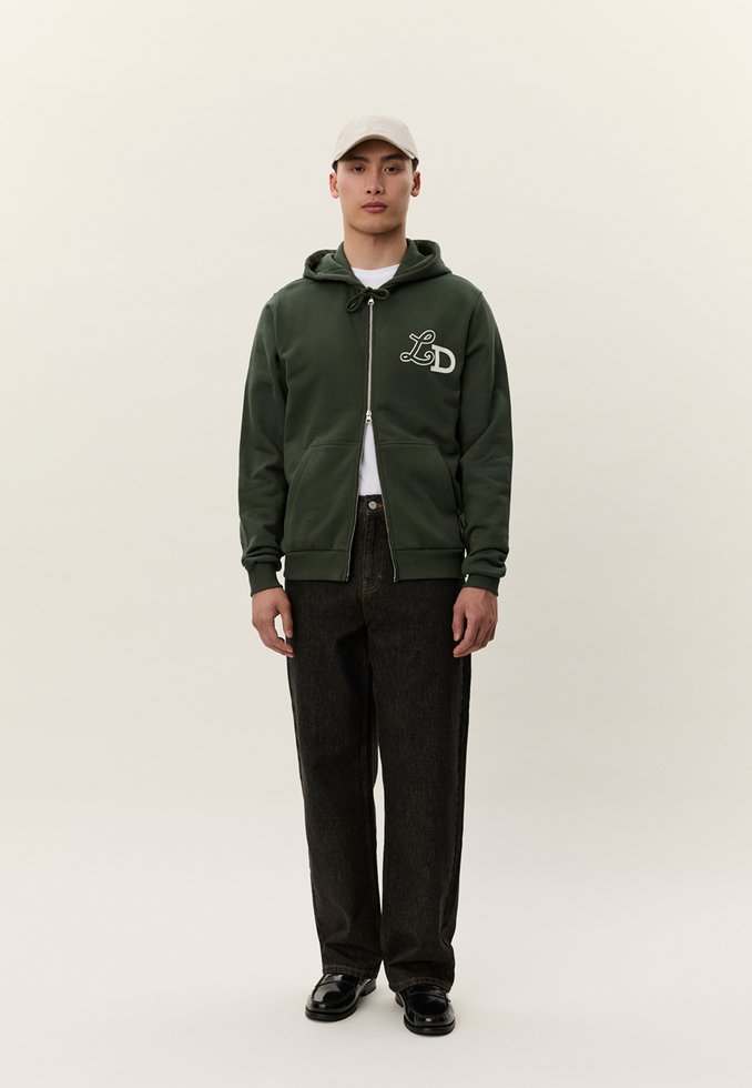 

Толстовка Les Deux ZIPPER HOOD, Duffel Bag Green/Green, Зеленый, Толстовка Les Deux ZIPPER HOOD, Duffel Bag Green/Green