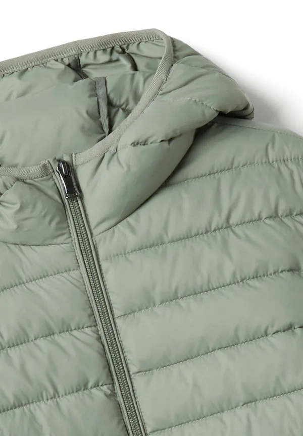 Легкая зимняя куртка стандартного кроя с капюшоном. Ovs, Light Green — фото 3