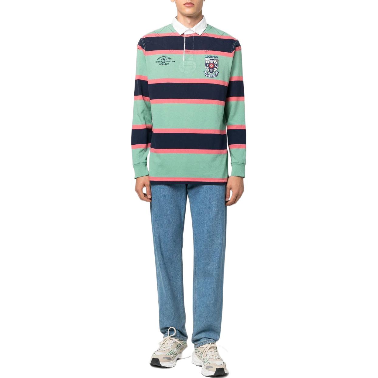 Polo Ralph Lauren SS22 Polo Shirt Men's Mint Green — фото 4