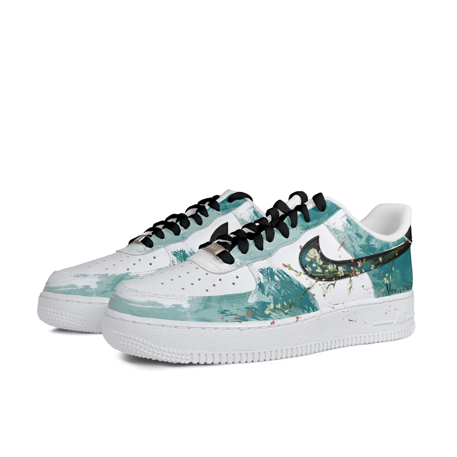 Кроссовки Nike Air Force 1 Low Peacock Green — фото 4
