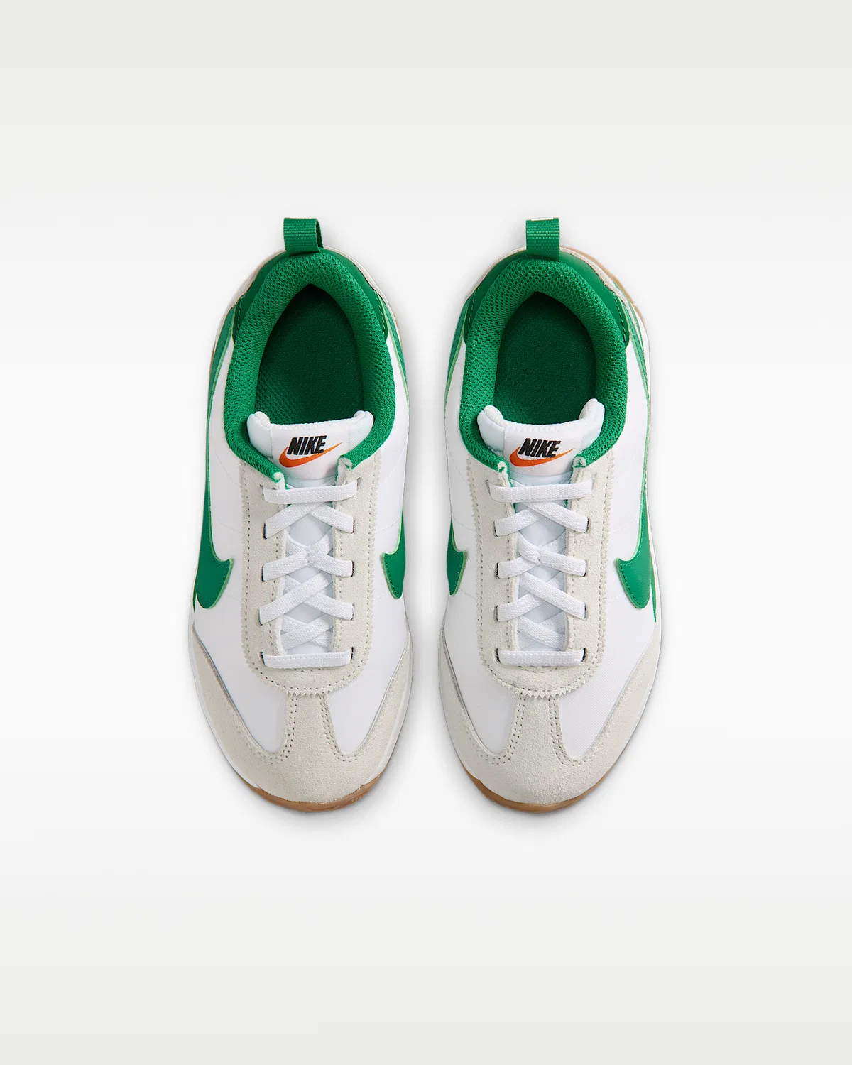 Детские кроссовки Nike Pacific, White/Light Silver/Gum Medium Brown/Malachite — фото 4