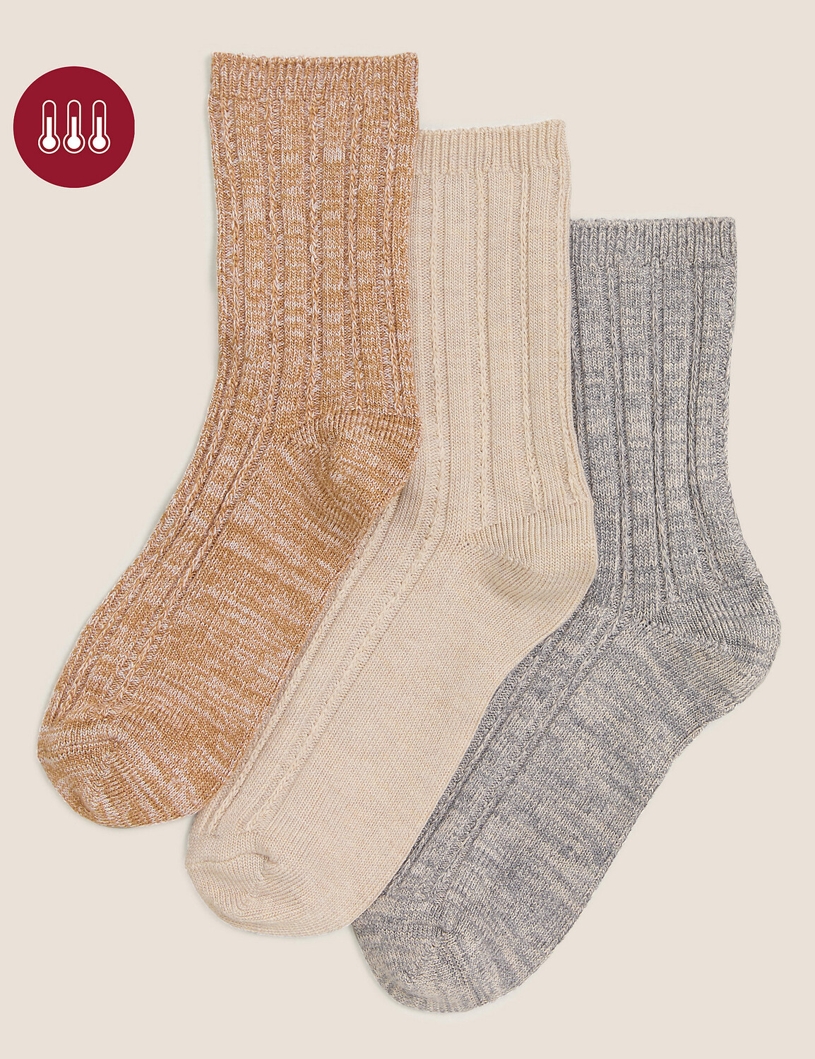 

3 шт. термоносков Sumptuically Soft Marks & Spencer