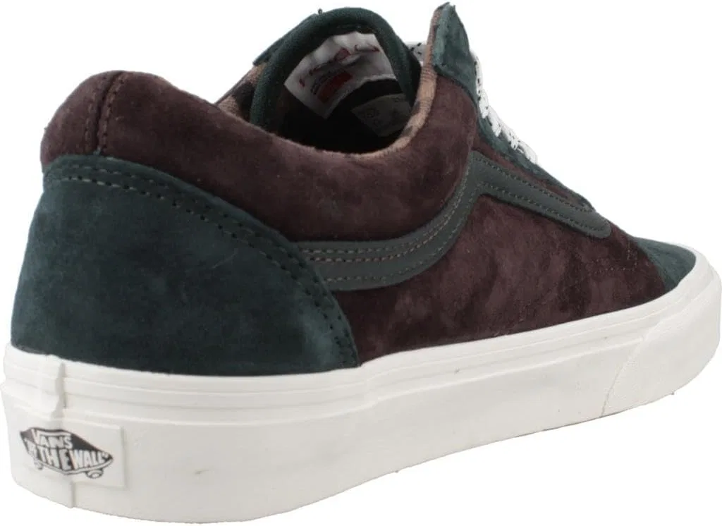 Кроссовки Vans Unisex Old Skool, зеленый — фото 3