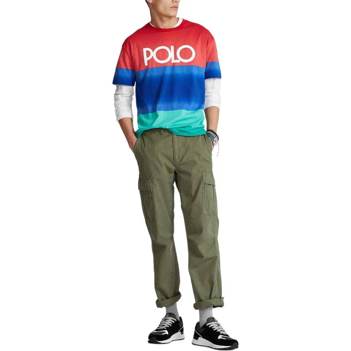 Футболка Polo Ralph Lauren Men's Multicolor — фото 4
