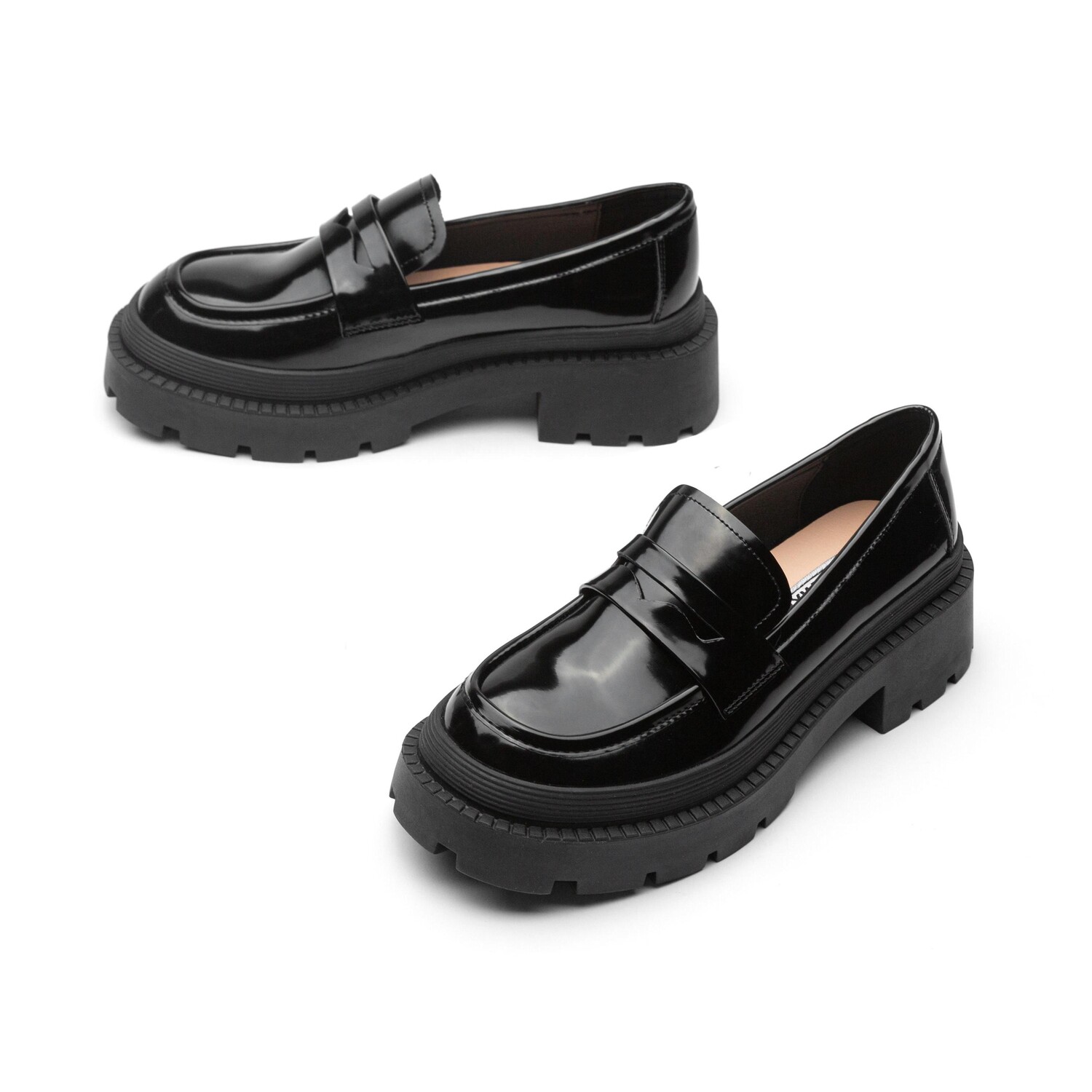 Лоферы женские с низким верхом Toomanyshoes, коричневый — фото 2