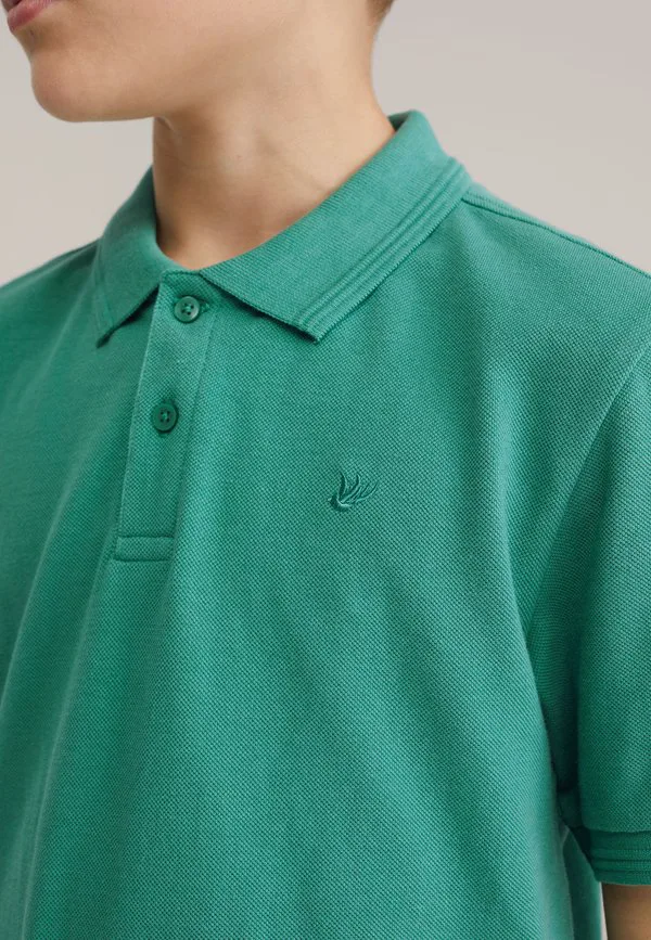 Рубашка поло We Fashion, Sea Green — фото 3