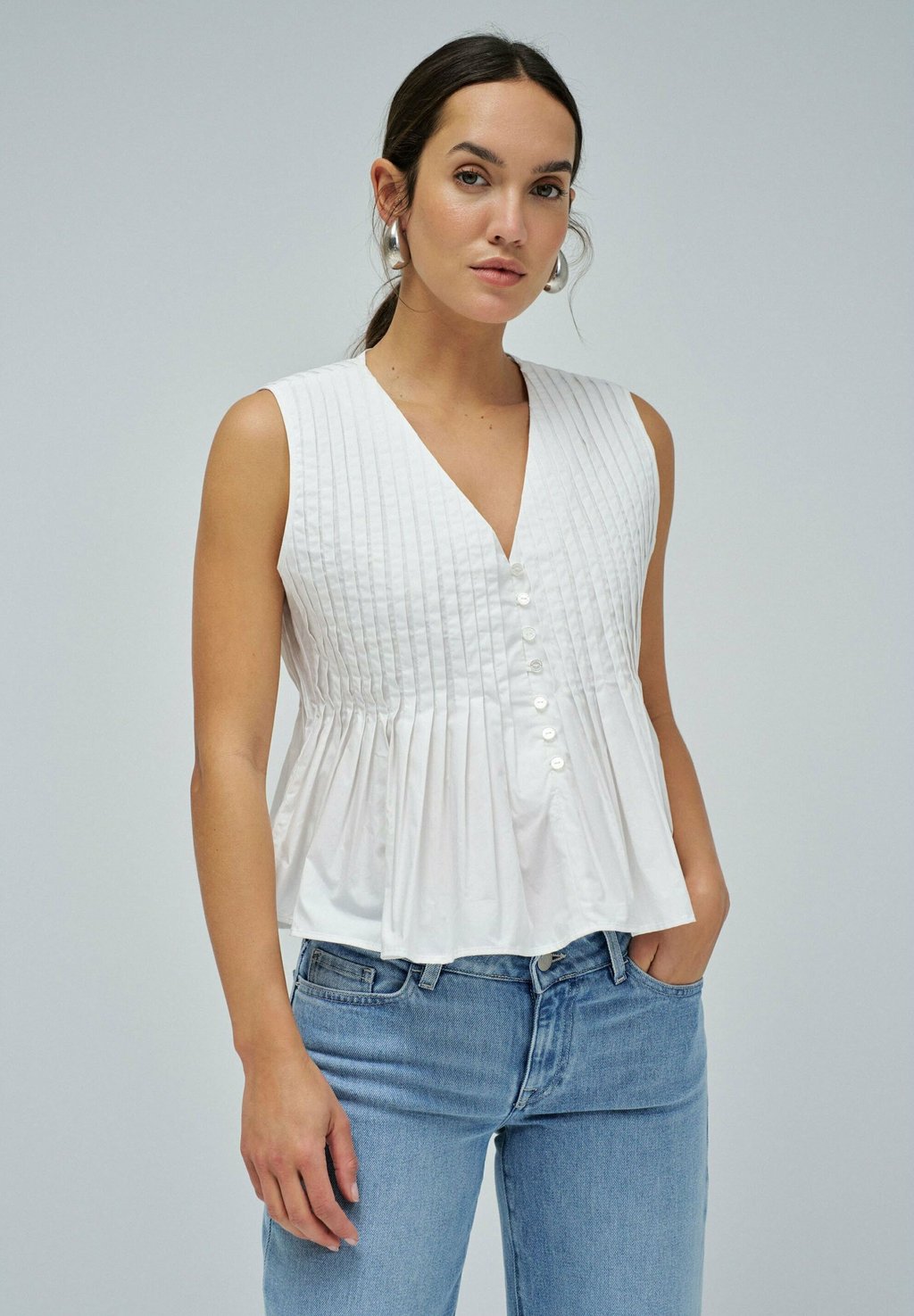 

Топ Blouse Salsa Jeans, белый