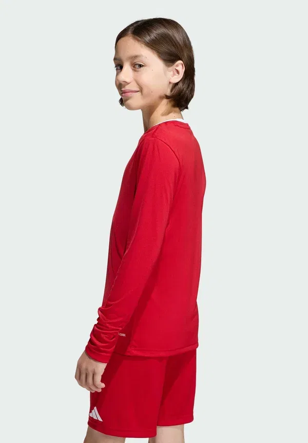 Футболка с длинным рукавом Adidas Performance, цвет команды пауэр ред/белый — фото 2