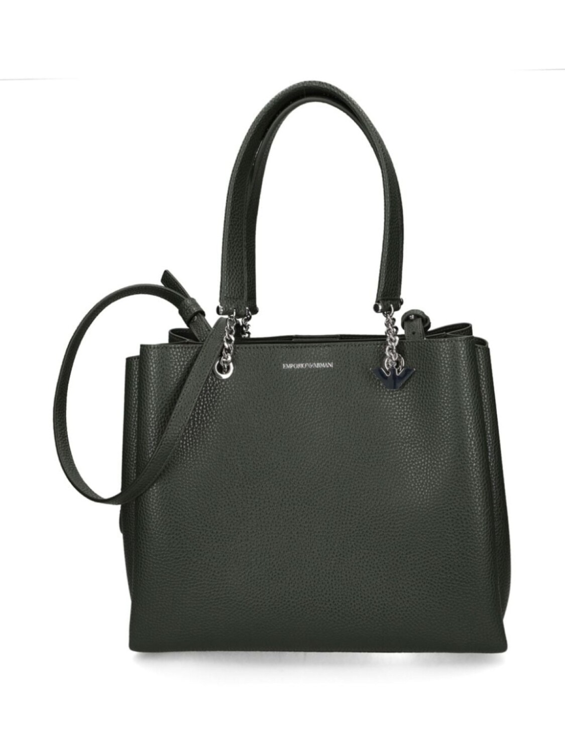 

Сумка-тоут с логотипом Emporio Armani, зеленый