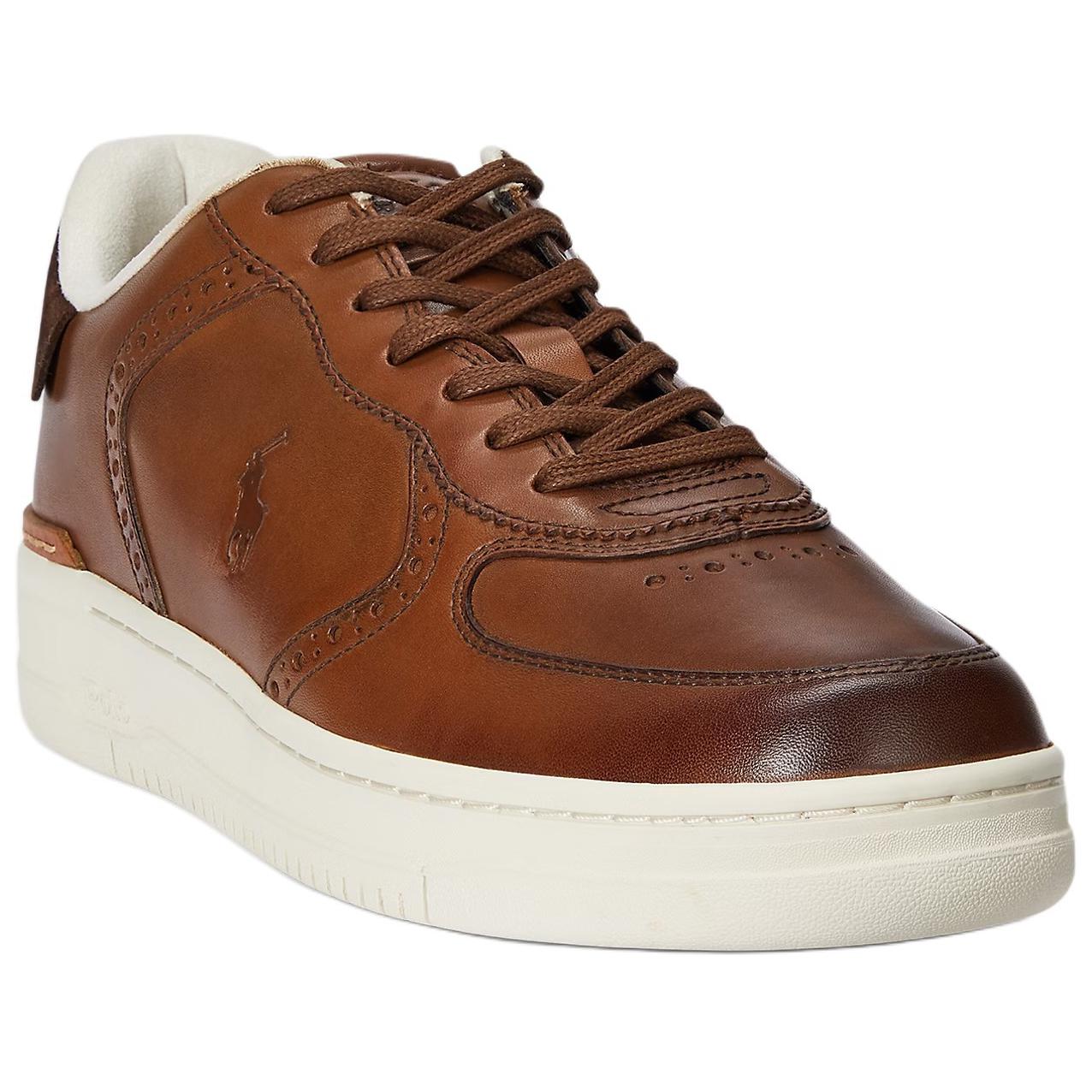 Masters Court Low top скейтборд обувь мужские Polo Ralph Lauren, коричневый — фото 4