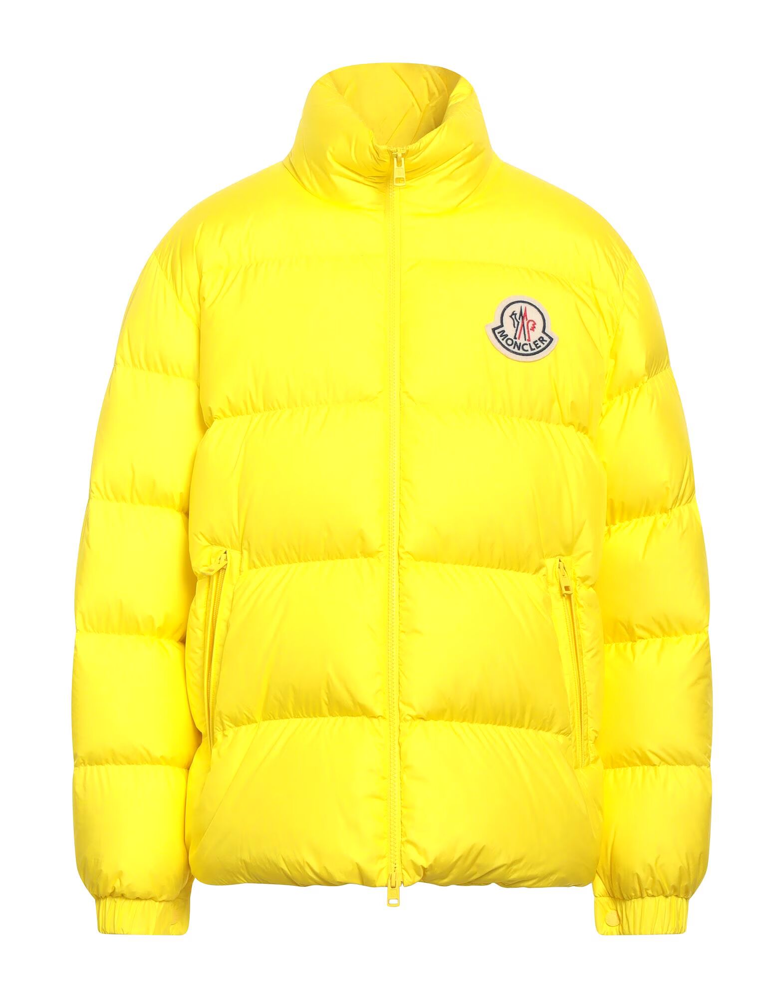 

Пуховик Moncler, желтый