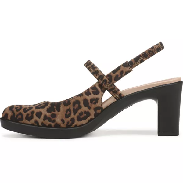 Женские туфли-лодочки с открытой пяткой Lifestride, цвет leopard — фото 3