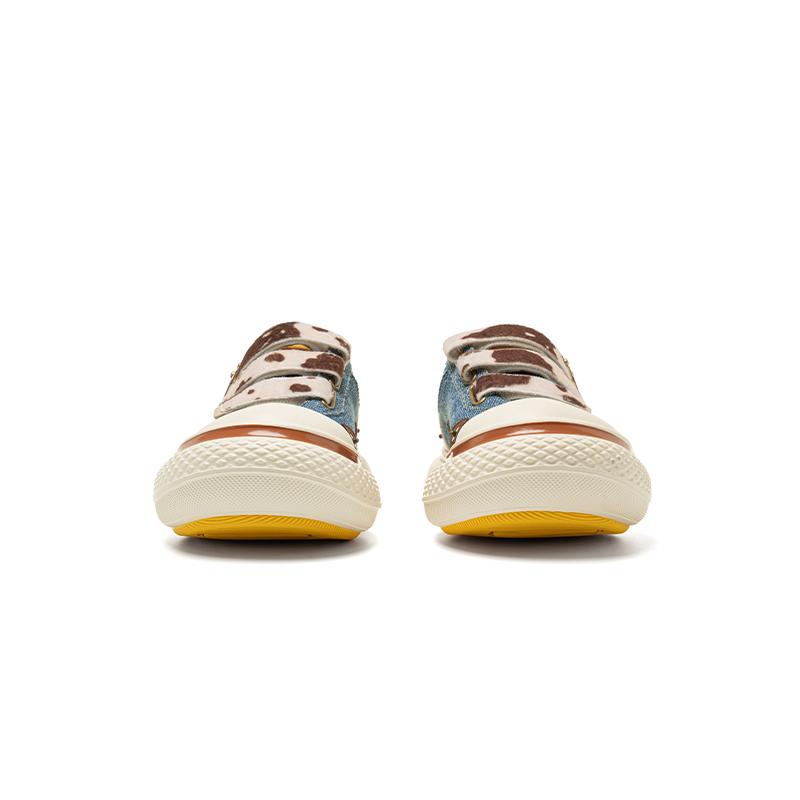 OLD ORDER Disney x Антискользящие износостойкие низкие кеды Unisex Woody Blue в стиле конского волоса, цвет Woody Blue Horsehair — фото 4