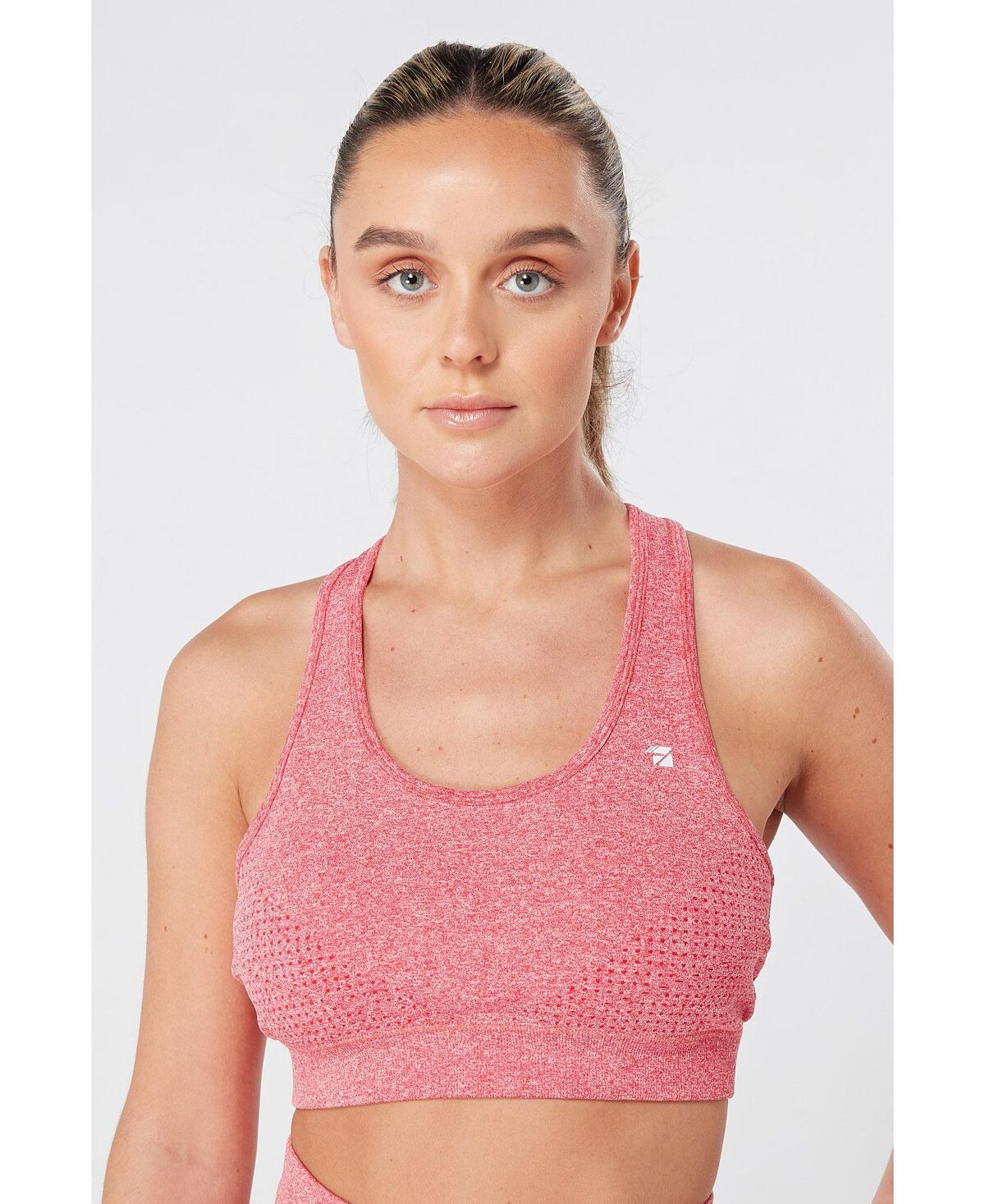 

Женский бесшовный спортивный бюстгальтер Marl с лазерной резкой Twill Active