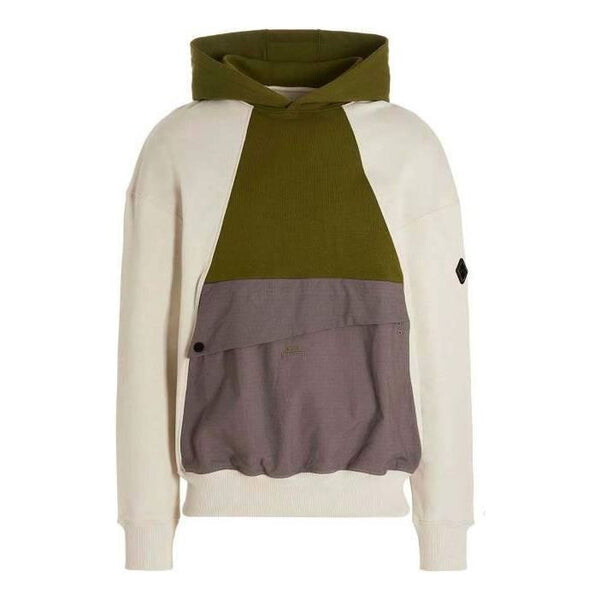 

Толстовка flap-pocket panelled hoodie 'off white' A-Cold-Wall*, белый