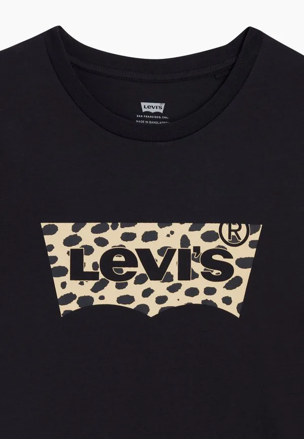 Идеальная футболка с принтом Levi'S, Black — фото 4