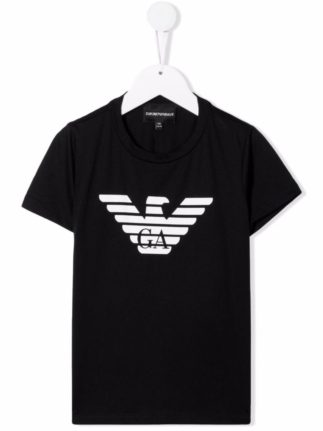 

Emporio Armani футболка с логотипом, черный