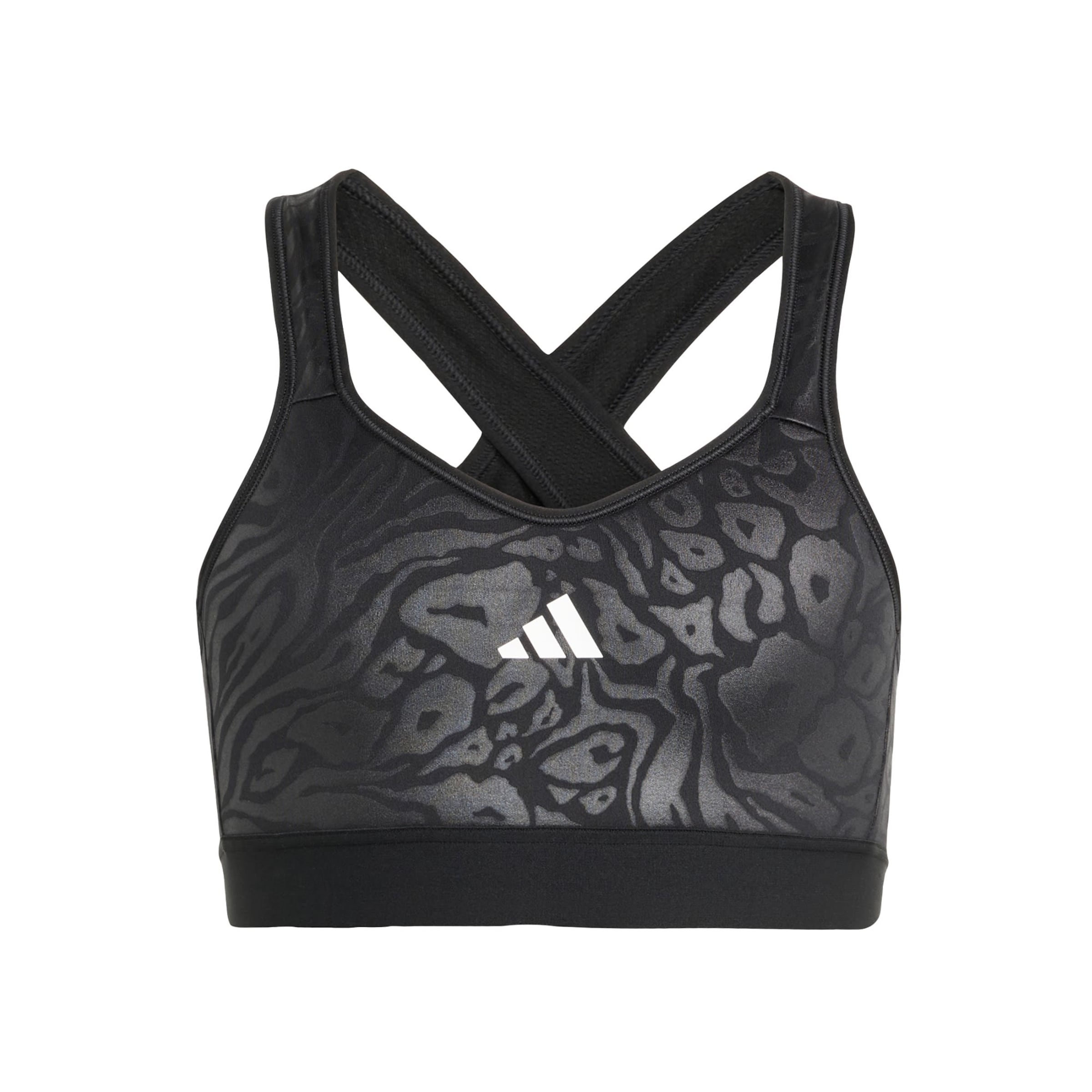 

Adidas Sportswear Нижнее белье для спорта 'All Sports Animal Print Marshmallow Print' в черном цвете