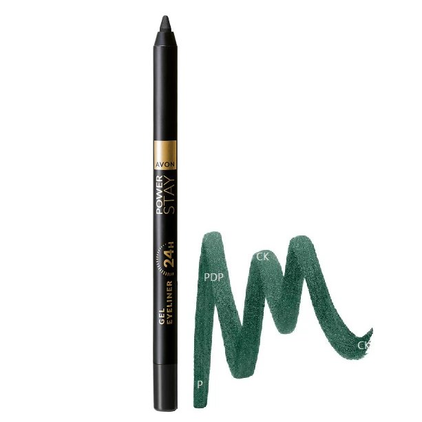 

Водостойкая гелевая подводка для глаз Avon Power Stay - Going Green