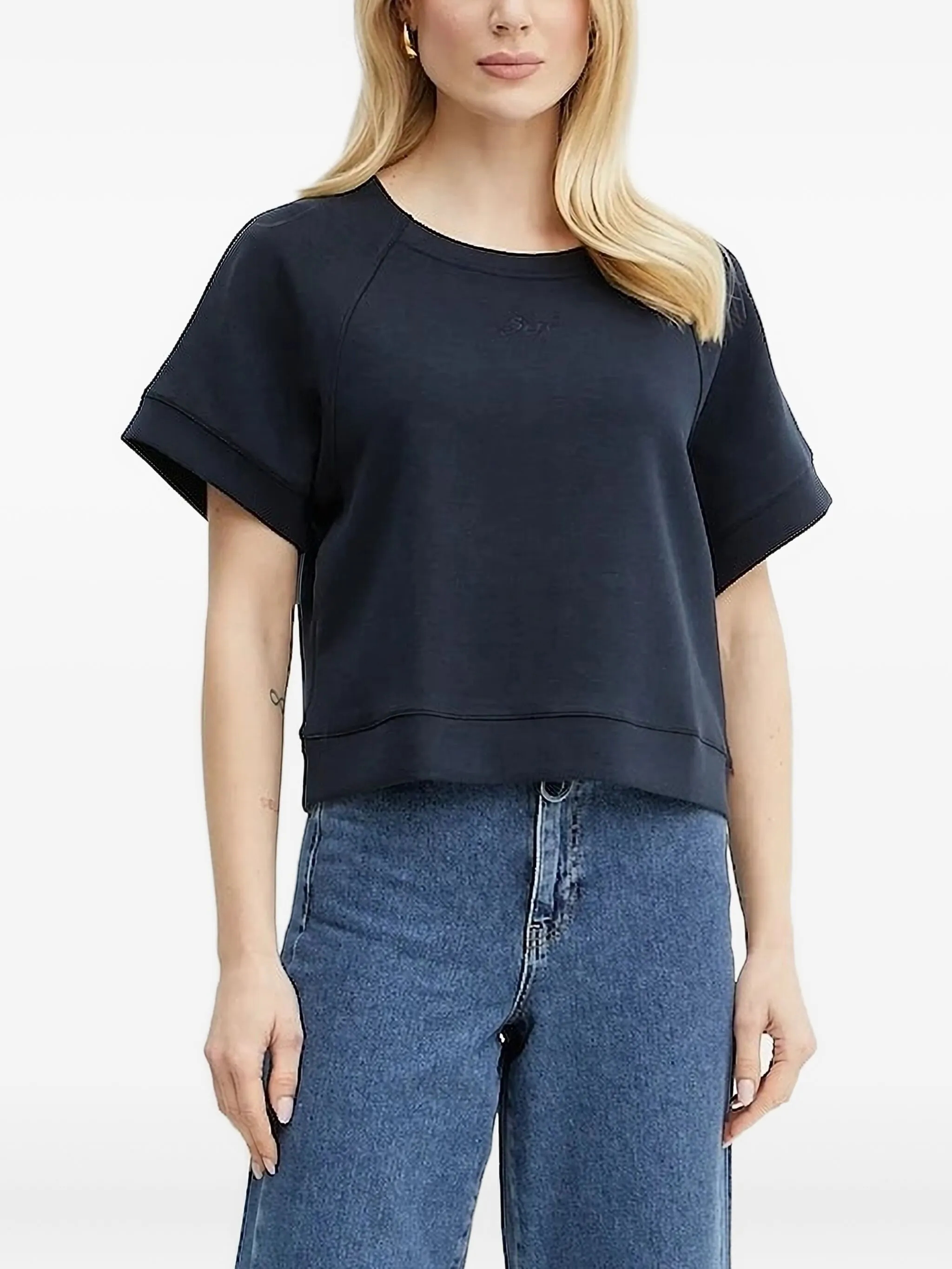 

Футболка с рукавами реглан Boss, синий