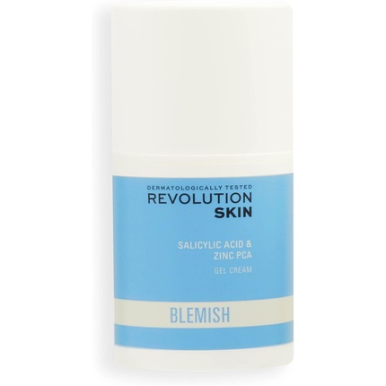 

Revolution Skincare London Салициловая кислота и цинк PCA Гель-крем увлажняющий легкая формула для борьбы с недостатками 50 мл Revolution Beauty