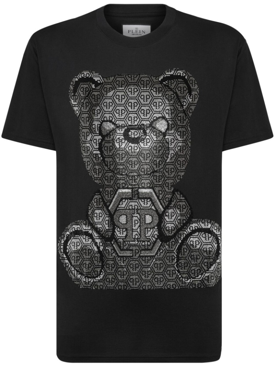 

Philipp Plein декорированная футболка, черный
