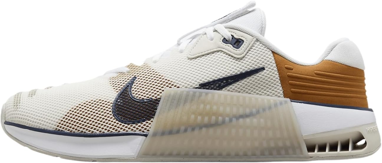 

Кроссовки женские Nike Metcon 9 для тренировок, White/Light Bone/Limestone/Midnight Navy