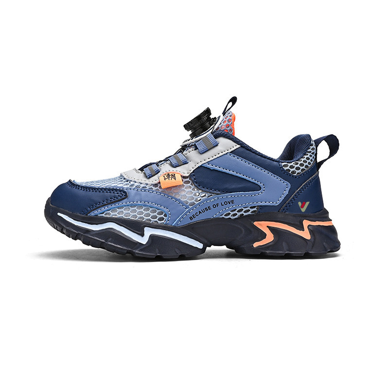 

Детская повседневная обувь для детей, кроссовки, кроссовки Yalu Preferred, темно-синий