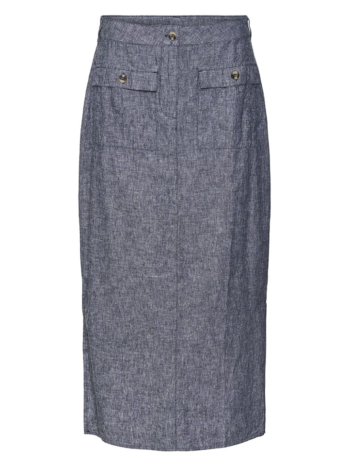 

Юбка до колена Vero Moda, синий