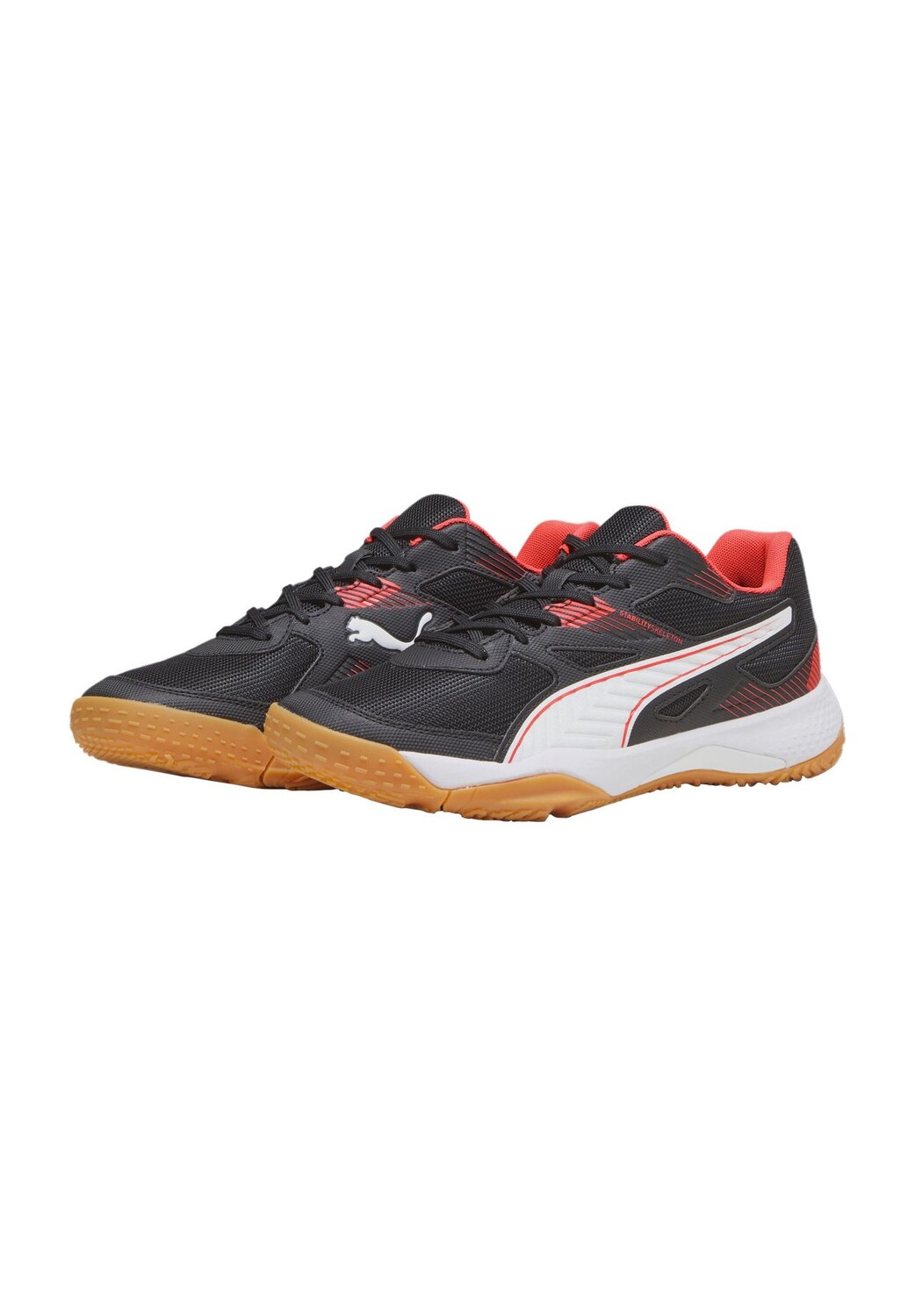 

Спортивная обувь для дома Solarflash II, легкая, дышащая, мужская PUMA, цвет Puma Black Fire, Серый, Спортивная обувь для дома Solarflash II, легкая, дышащая, мужская PUMA, цвет Puma Black Fire