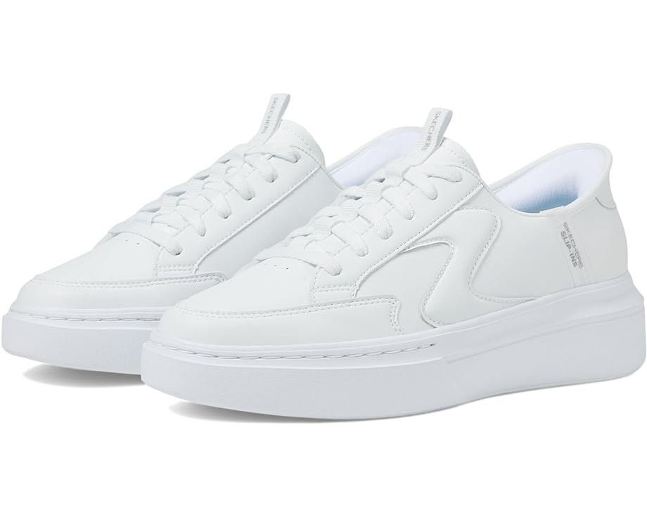Кроссовки SKECHERS Court Classics Cordova Classic - New Reign Hands Free Slip-Ins, белый
