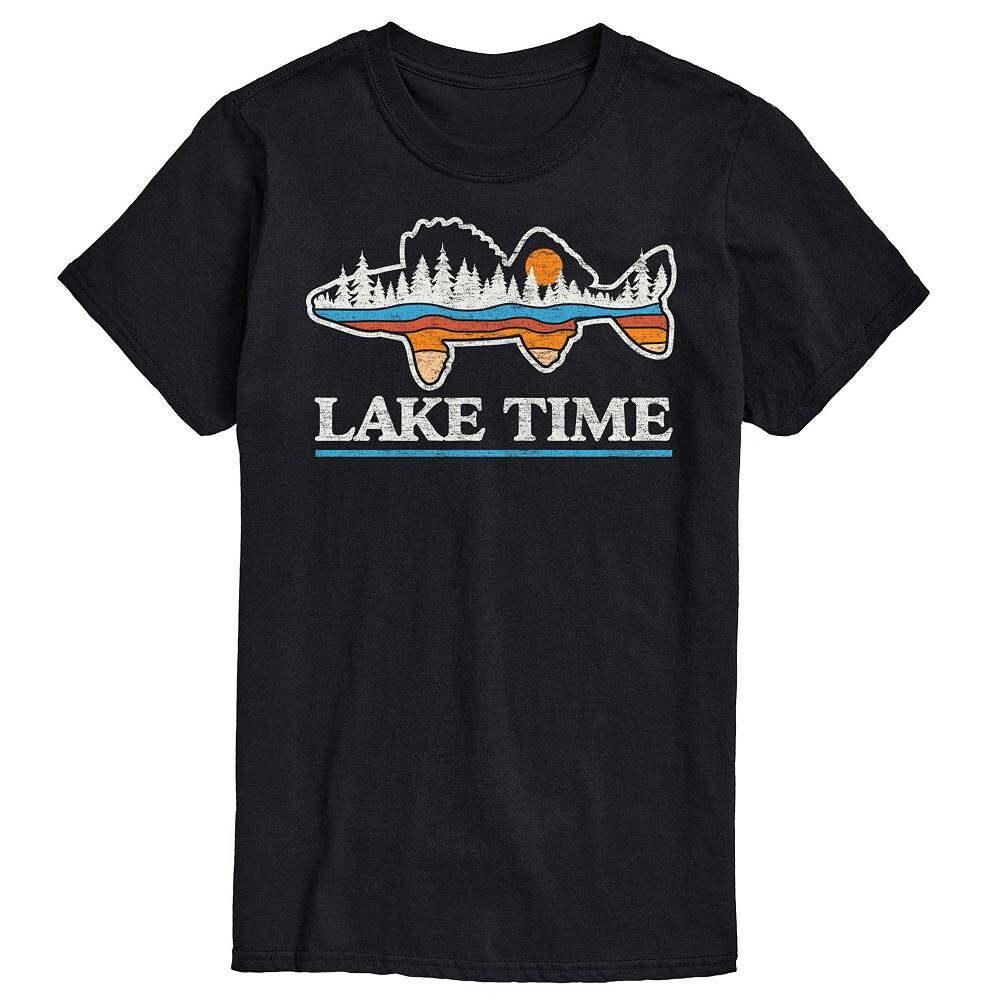 

Футболка Big & Tall Lake Time Licensed Character, черный