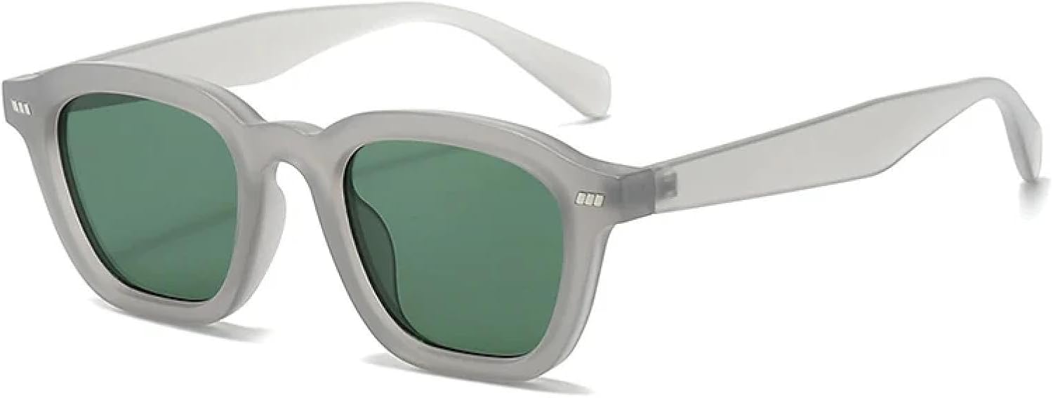 

Солнцезащитные очки с защитой от УФ-излучения UV400 | Женские, темно-зеленые, мужские, с заклепками, в стиле панк, матовые, для занятий спортом на открытом воздухе и вождения DSVIGF, Matte Gray Green