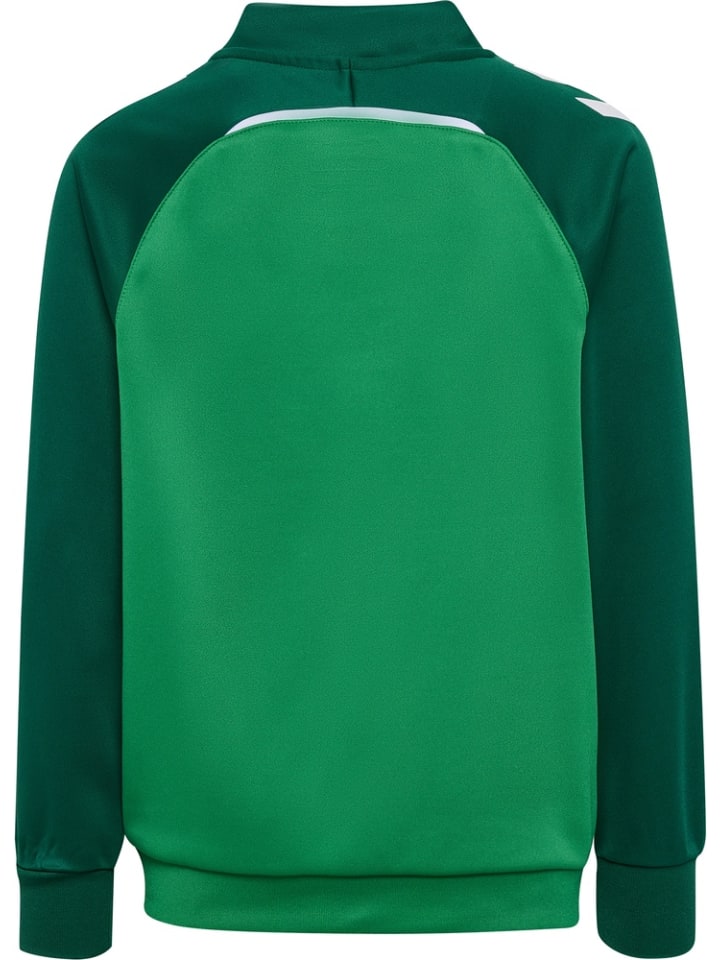 

Детская тренировочная куртка "Lead 2.0 Track Zip Jacket" зеленого цвета Hummel