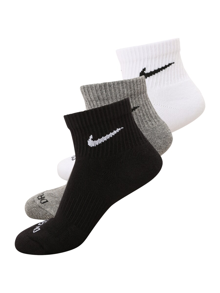 

Спортивные носки NIKE Everyday Plus, mottled grey/Black/White